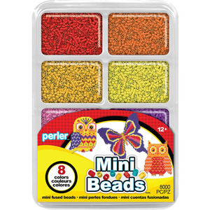 미니비즈 트레이 8색(레드,오렌지,옐로우,체다,버블껌,퍼플,블랙,화이트)+트레이